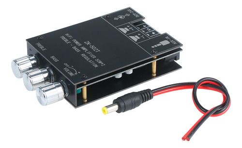 Módulo De Placa Amplificadora De Potencia 50wx2 Aux Y Bt5.0