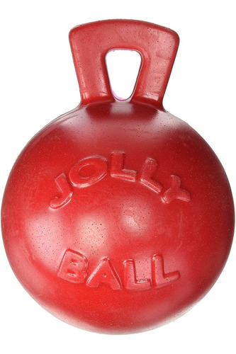 Jolly Pets Tug-n-toss  Bola De Masticar Resistente Con Mango