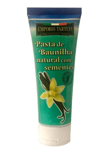 Pasta De Baunilha Natural Com Sementes 40g