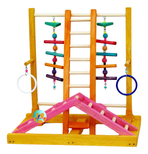 Brinquedo Para Calopsita Playground Calopsita - M3b -