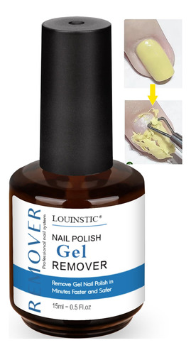 Louinstic Removedor De Unas De Gel, Removedor De Esmalte De