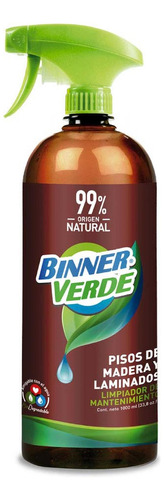 Limpiador Mantenimiento Maderas Binner Verde 1000 Ml (202095