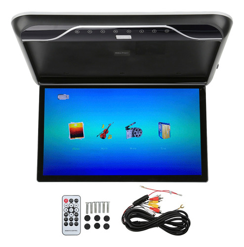 Monitor De Techo De Coche 19 Pulgadas Montaje Lcd Abatible H