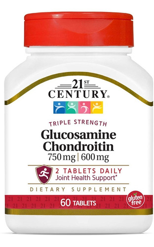 21st Century Glucosamina - 60 Tabs - Unidad a $5427