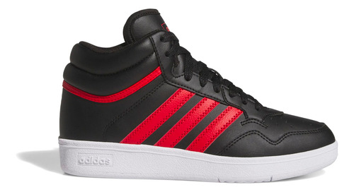 Zapatillas Joven Hoops 4.0 Mid Adidas Negras/rojas