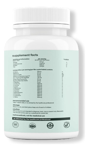 Mars By Ghc Biotina Para Cabello Sano Y Fuerte 60 Cápsulas