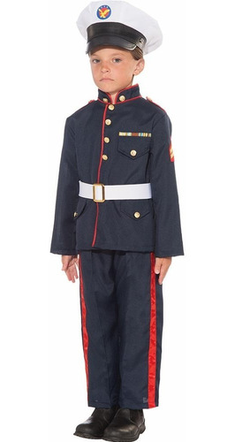 Disfraz Para Niño Traje Marino Formal Talla M Halloween