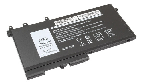Bateria Compatible Para Dell Latitude 5490 Facturada Litio A