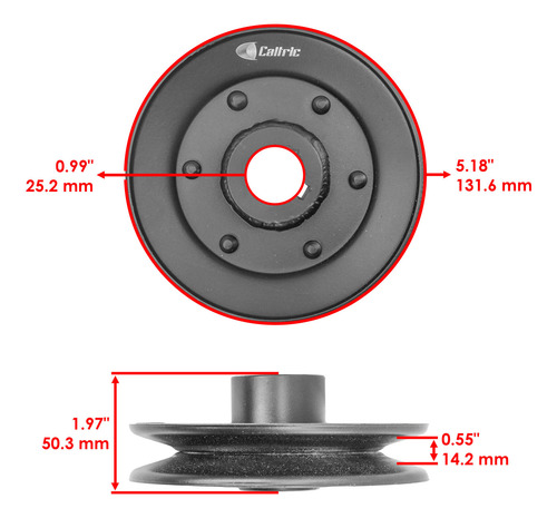 Am131686 Drive Pulley For John Deere Lx172 Lx173 Lx176 L Cch