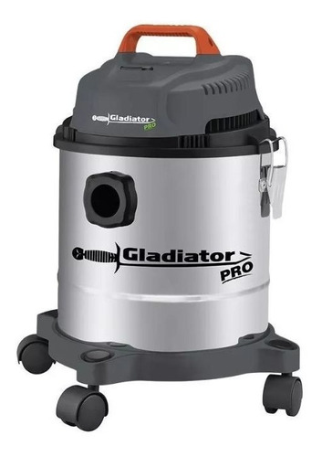 Aspiradora Industrial 15lts Agua / Polvo Inox Gladiator A815