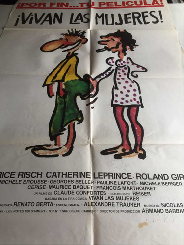 Poster Vivan Las Mujeres Maurice Risch Catherine Leprince 84