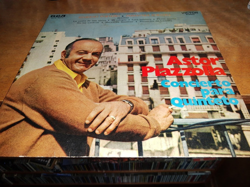 Astor Piazzolla Concierto Para Quinteto  Lp Arg  1971 Mono