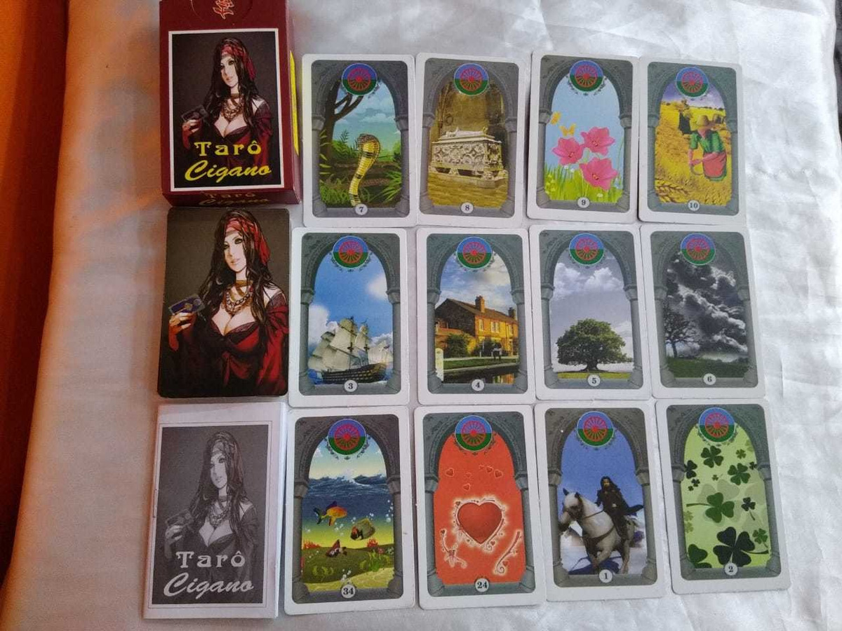 Tarot Cigano - Acompanha Manual - 36 Cartas | Mercado Livre