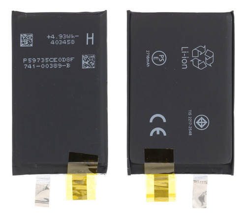 Celda De Batería iPhone X  2716mah Set 2 Piezas Oem Sin Flex