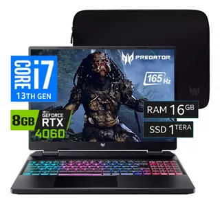 Acer Predator Helios Ci7-13700hx 1tb Ssd 16ddr5 Rtx4060 16'