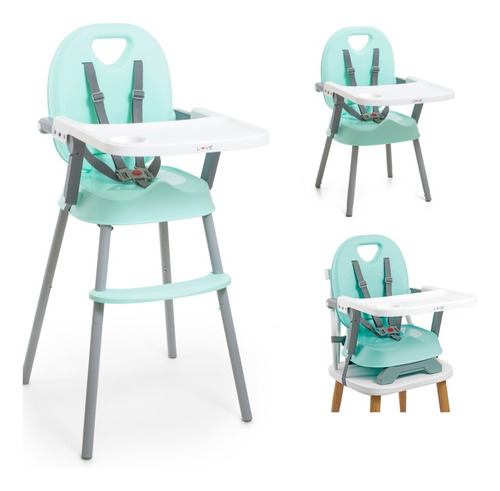 Silla De Comer Bebe 3 En 1 Booster De Mesa Alta Baja  Oferta