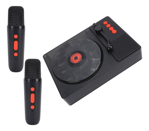Micrófono Inalámbrico, Altavoz Nocturno, Portátil, Retro, Co