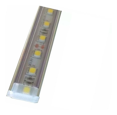 Tira Led Con Perfil  5w 5050 40cm 12v Casilla Motorhome