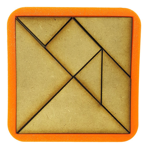 Juego De Ingenio Infantil Tangram Figuras Souvenirx30