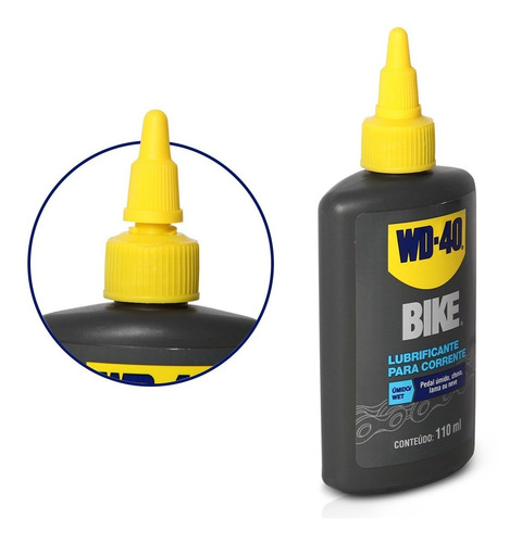 Imagem 2 de 3 de Lubrificante Umido Bike Wet Wd40 110ml