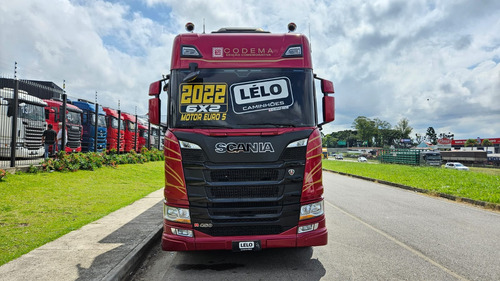 Scania R450 6x2 Highline Ano 22 Aut + Baú Nostra 30 Plt 2025