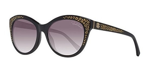 Gafas De Sol De Ojos De Gato Negras Roberto Cavalli