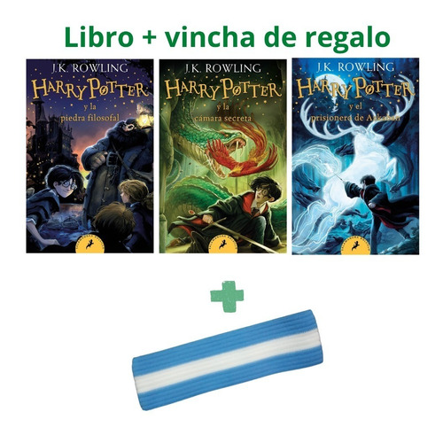 Harry Potter 1 Al 3 - Promo Mundial - 3 Libros Bolsillo