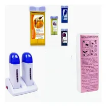 Comprar Fundidor Doble Roll On +2 Cartuchos Cera +bandas Depiladoras