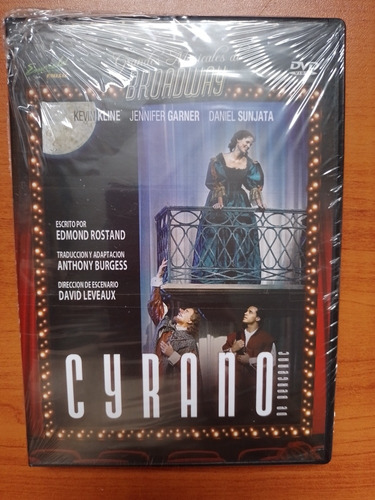 Cyrano Musical Broadway Garner Kline Dvd Nuevo La Plata