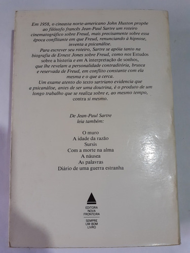 Freud Além Da Alma Roteiro Para Um Filme 2a Edição (Usado)