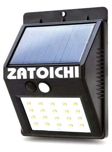 Reflector Solar Led Ext Con Sensor De Movimiento Luz Blanca