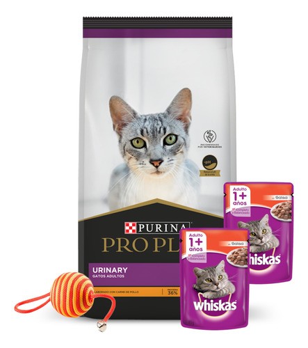 Imagen 1 de 6 de Pro Plan Gato Urinary 7,5k+ Promo -ver Foto- + Envío Todo Uy