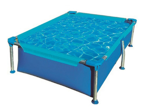 Pileta Estructural Nahuel  1250 Lts 2.00 X 1.25m Color Azul