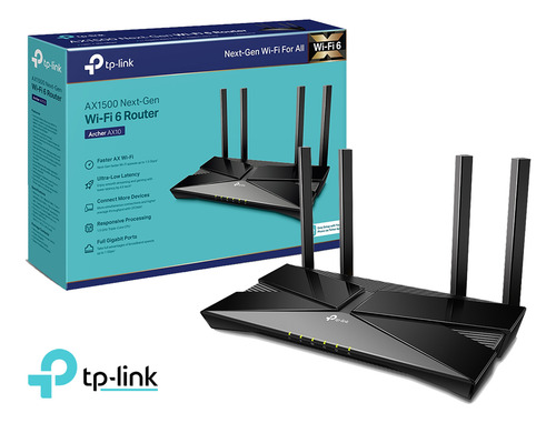 Tp-link Archer Ax10 / Router Wi-fi 6 5 Ghz 2,4 Ghz Ax1500