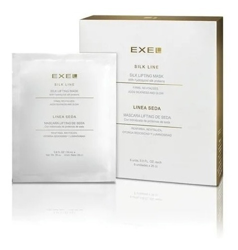 Mascarilla Facial Lifting De Seda Exel X 6 Uds