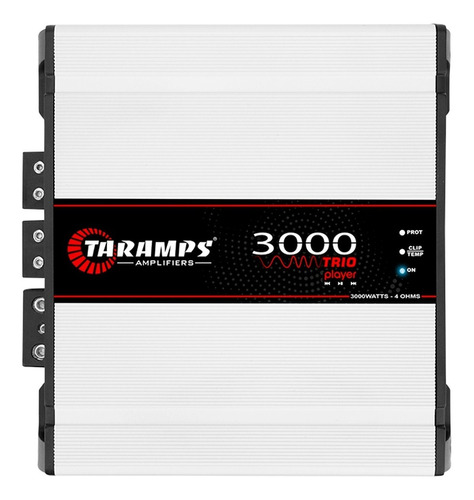 Amplificador Receiver Taramps 3000 Trio Player 4 Ohms