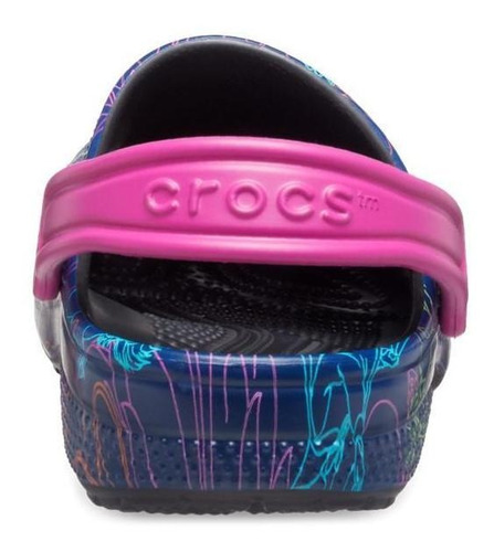 Sandália Crocs Classic Diney Villains Clog K Black