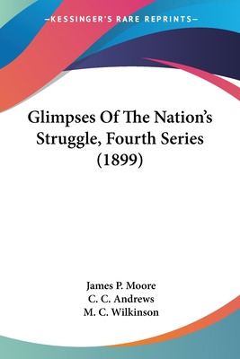 Libro Glimpses Of The Nation's Struggle, Fourth Series (1...