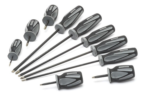 Craftsman #50838 Set De 10 Desdores Con Punta De Diamante Y 