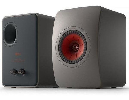 Kef Ls50 Meta Gris Par De Altavoces Pasivos De Repisa