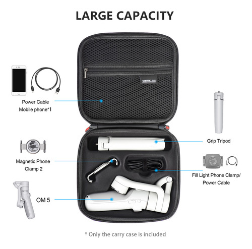 Bolsa De Almacenamiento Portátil, Funda Rígida De Viaje Con