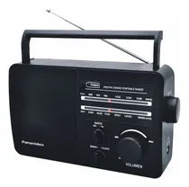 Comprar Radio Panavideo Pv-96ac Am\u002Ffm Corriente Y Pilas Circuit Color Negro
