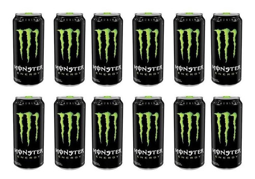 Energizante Monster Energy 473ml Lata X12 Oferta Fullescabio