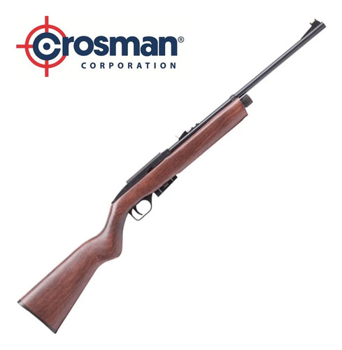 Rifle Co2 Gas Aire Comprimido Crosman 1077 Madera C/detalle