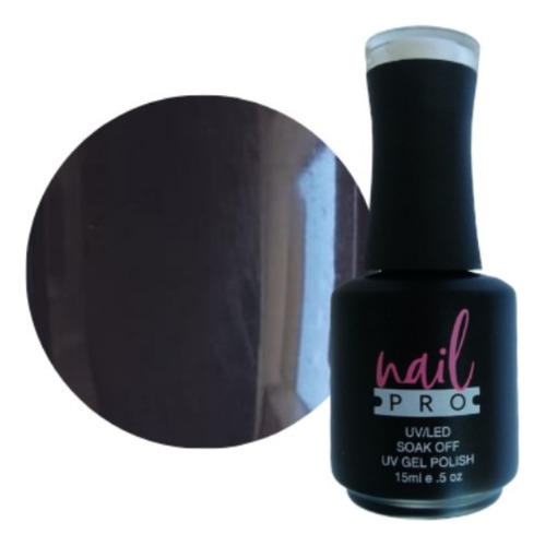 Gel Polish Color Negro X105 Nail Pro Permanente