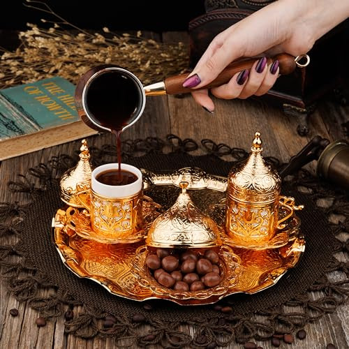 Preparación Y Servicio De Café Turco, Griego Y Árabe De Demm