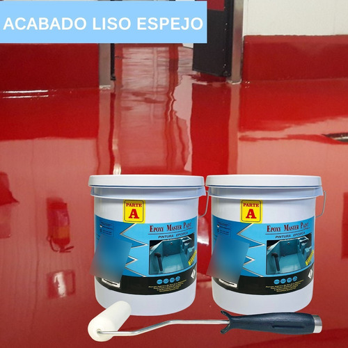 Porcelanato Liquido Pisos Colores Brillantes Rodillo Gratis
