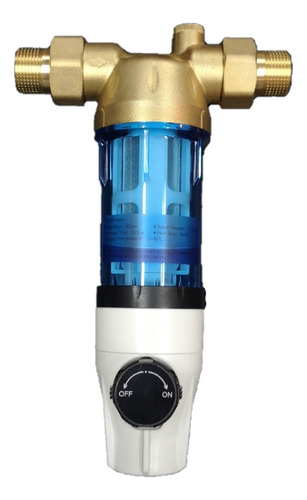 Pre-filtro Agua Medidor 40 Micras 3 M3/h 3/4  Lavable Blanda