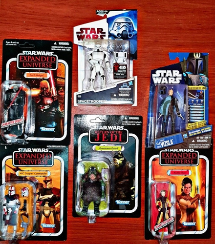 Pre Vizsla - Space Trooper Y Dark Trooper - Star Wars (Usado)