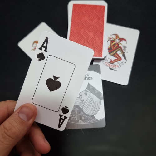 Mágica Com Cartas Jogo Baralho 56 Cartas Mágico Profissional